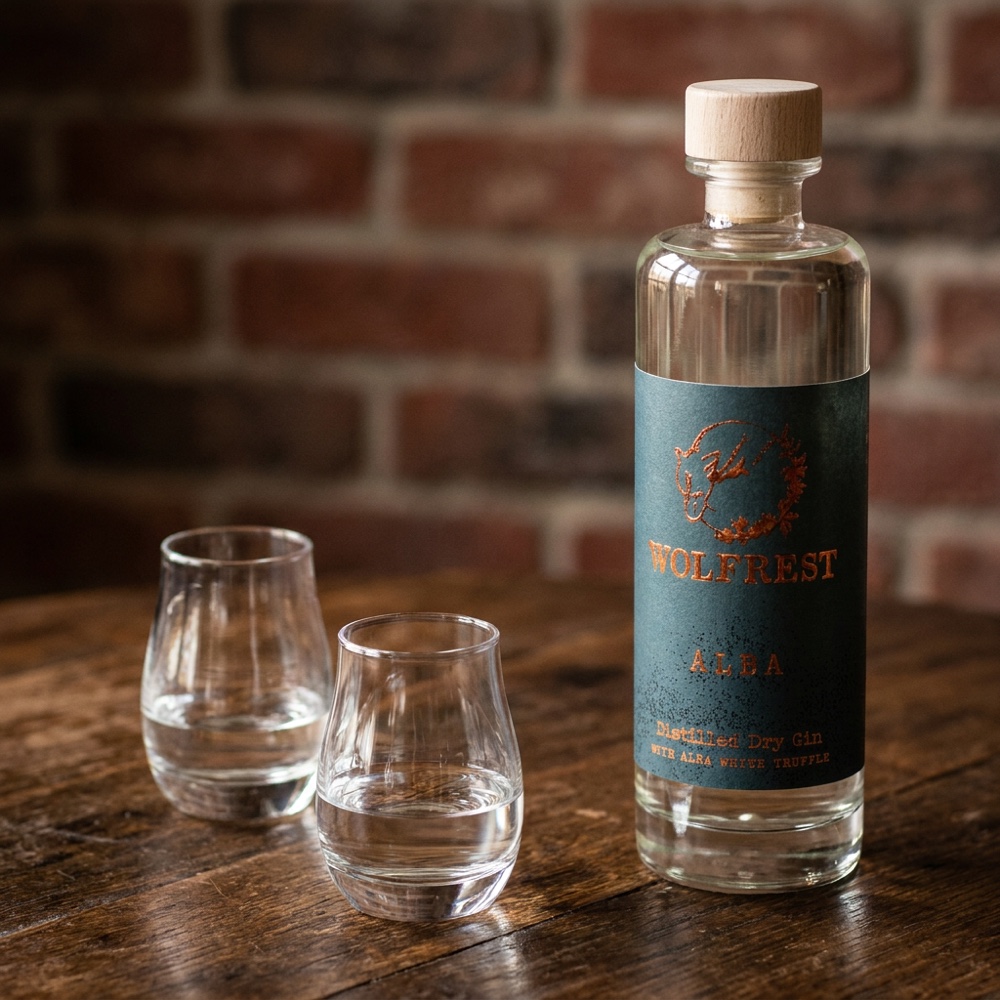 Degustazione gin ad Alba e voucher regalo Wolfrest